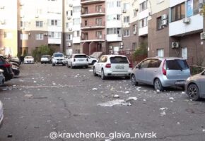 В Новороссийске в результате ночной атаки БПЛА повреждены более десяти домов