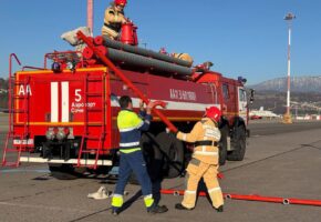 Спасатели Сочи отработают аварийные ситуации на территории аэропорта