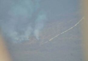 Лесной пожар площадью 0,6 га тушат у Адербиевки в Геленджике