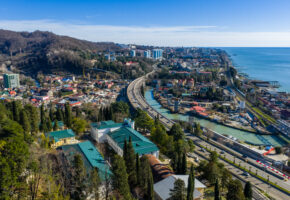 Строители завершили этап бетонирования на обходе Адлера в Сочи