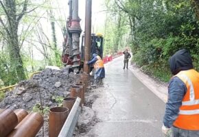 На улице Изобильной в Сочи укрепят оползневый участок за 168 млн рублей