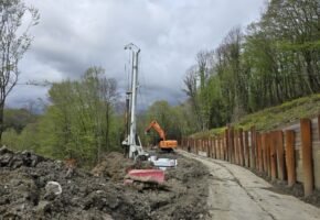 35% дороги восстановили в переулке Васильковом в Сочи