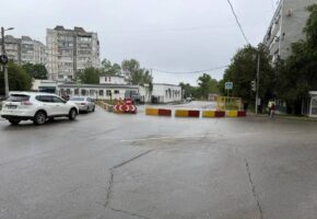 Временную схему объезда ввели на улице Ленина в Анапе