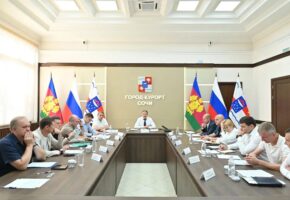 Коллектор восстанавливают после оползня у ЖК «Министерские озера» в Сочи