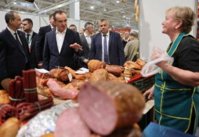 Более 800 фермеров представили продукцию на «Кубанской ярмарке» в Краснодаре